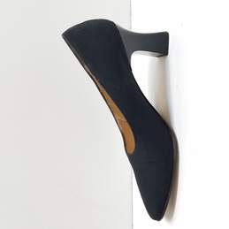 Vintage Sesto Meucci Women's Black Pump Heels Size 5.5 alternative image