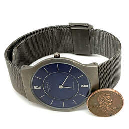 Designer Skagen 233LTTN Silver-Tone Water Resistant Round Analog Wristwatch alternative image
