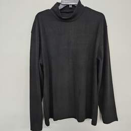 Black Long Sleeve Turtle Neck Sweater