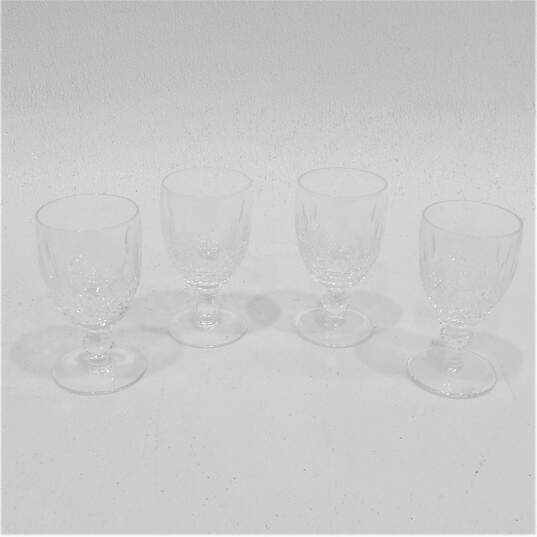 Set of 4 Waterford Colleen Short Stem Water Goblets image number 1