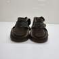 Chaco Ped Shed Brown Leather Slip On Clogs Shoes Vibram Soles Men's Size US 11.5 image number 4