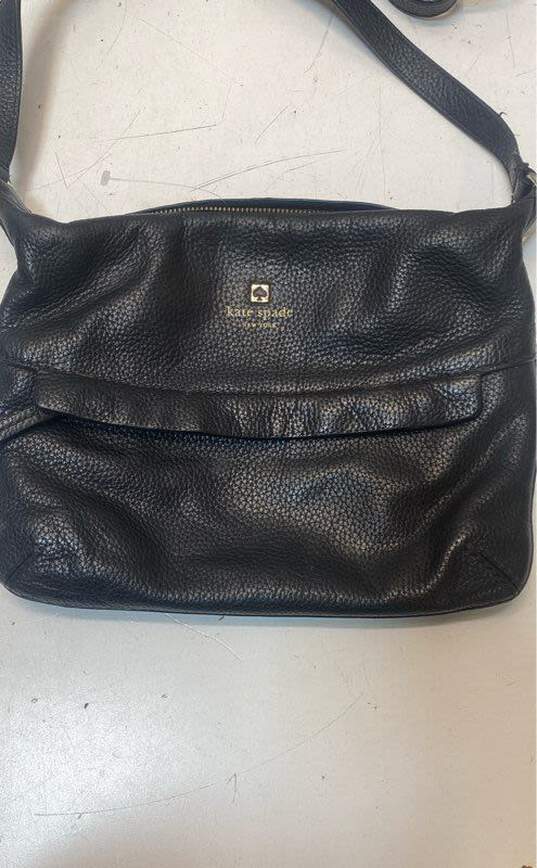 Kate Spade Assorted Bundle Lot Set of 3 Leather Handbags image number 4
