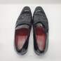 Hugo Boss Black Patent Leather Monk Strap Dress Shoes Men's Size 10 image number 8