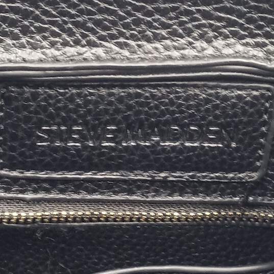Steve Madden Black Leather Purse image number 7