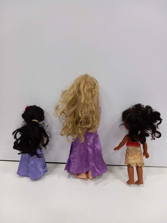 Trio of Disney Princess Dolls image number 2