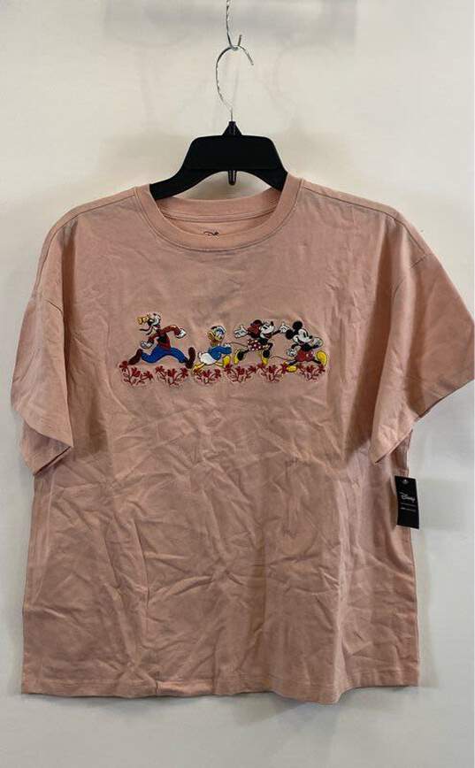 Disney Pink T-shirt - Size SM image number 1