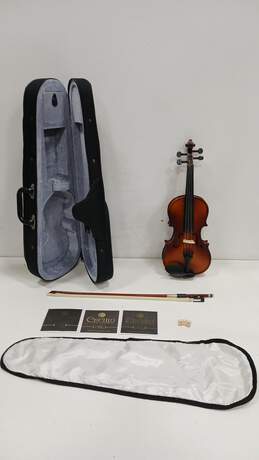 Cecilio Mendini Acoustic Violin with Travel Case