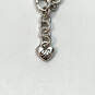Designer Brighton Silver-Tone Puffy Heart Scroll Lobster Long Cord Necklace image number 5