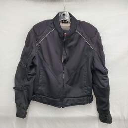 Gericke WM's Padded Black Motorcycle Jacket Size SM