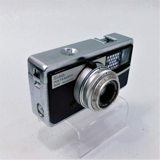 Vintage Kodak Instamatic 500 Camera w/ Case image number 2