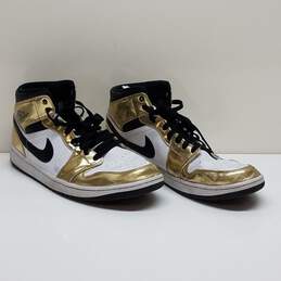 Jordan 1 Metallic Gold Mid Size 13