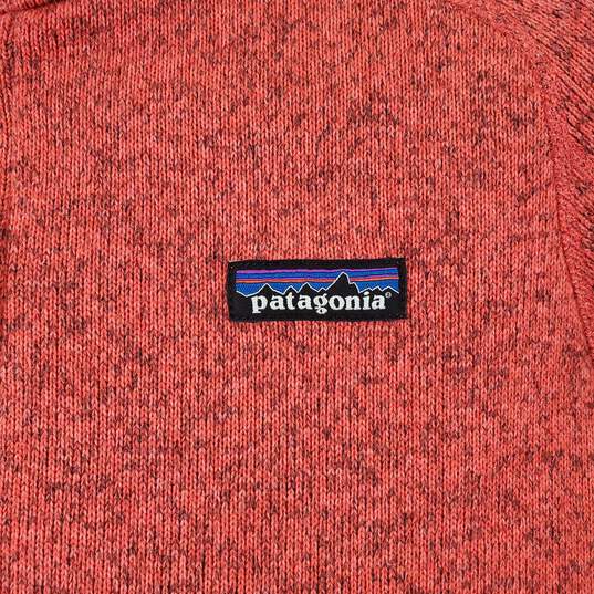 Patagonia Women's Red Henley Sweater SZ M image number 3