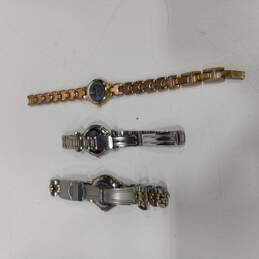 3pc Set of Women's Classic Wristwatches alternative image