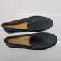 AUTHENTICATED TOD'S Black Leather Slip On Driver Loafers Size 13 image number 4