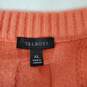 Talbots WM's Peach Cardigan Wool Blend Knitted Sweater Size XL image number 3