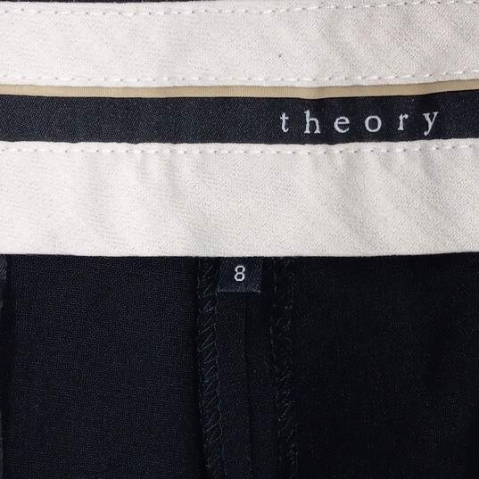 Theory Women's Black Dress Pants Size 8 image number 3