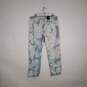 NWT Mens Light Crystal Wash Denim 5 Pocket Design Straight Leg Jeans Size 34 image number 2