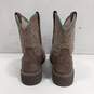 Girl Ariat Animal Print Pattern Pull-On Western Style Boots Size 7B image number 3