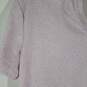 Womens Dri-Fit Short Sleeve Collared Activewear T-Shirt Size Medium image number 3