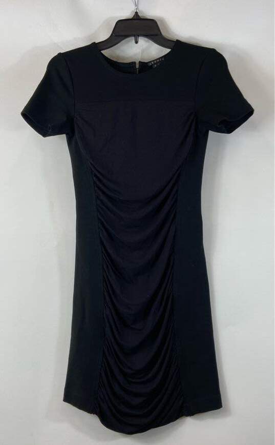 Theory Black Casual Dress - Size 2 image number 1