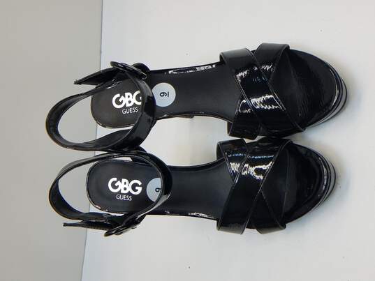 GBG Guess GGJORGI-C Platform Sandal Heels Size 9M image number 6