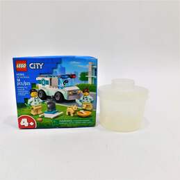 LEGO #60382 City Vet Van Rescue SEALED W/ Clear Storage Container