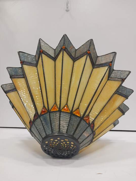 Tiffany Style Stained Glass 21" Lamp Shade image number 4