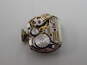 Ladies Vintage Gruen 14K White Gold 0.08 CTTTW Diamond Case 17 Jewels Wrist Watch 11.4g image number 8