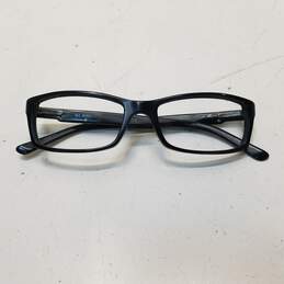 Burberry Black Mini Rectangular Eyeglasses Frame
