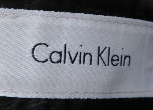 Men's Gray Calvin Klein Suit Jacket Size 18 image number 3