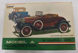 Vintage Gabriel Ford Model A Roadster Metal Diecast Kit