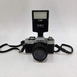 Minolta XG-1 SLR 35mm Film Camera W/ 50mm Lens Auto Winder & Flash alternative image