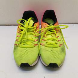 Nike Air Zoom Pegasus 33 OC Black/Olympic Volt/Pink Women Athletic US 6.5