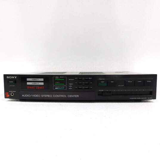 VNTG Sony Model TA-AV33 Integrated Stereo Amplifier w/ Attached Power Cable image number 2