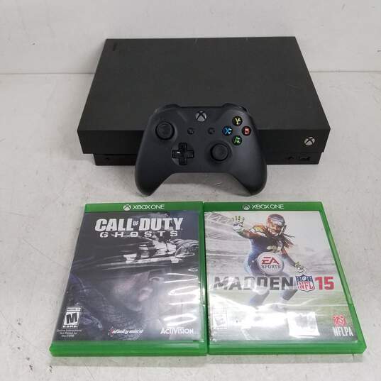 Microsoft Xbox ONE X 1TB Console Bundle with Games & Controller #1 image number 1