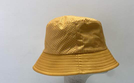 Disney Princess Yellow Polka Dot Bucket Sun Hat One Size image number 5