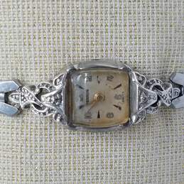 Benrus Watch Co. Model AE13 10k RGP W/Diamonds 17 Jewels Vintage Manual Wind Watch