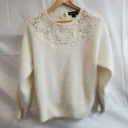 Connie A. Lee Angora, Acrylic Sweater Sz S/M
