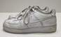 Nike White Sneaker Casual Shoe Boys 6.5Y image number 1