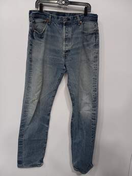 Men’s Levi’s 501 Straight Leg Jeans Sz 38x40