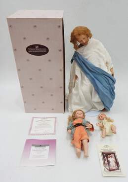 Ashton Drake Titus Tomesco Let The Little Children Come To Me Jesus Doll With Baby And Child Messages Of Hope Collection