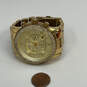 Designer Michael Kors Runway MK-5128 Gold-Tone Chronograph Wristwatch image number 4