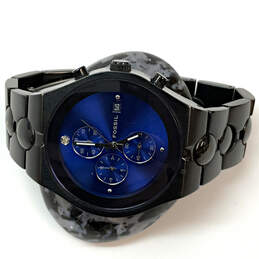 Designer Fossil Arkitekt FS-4236 Chronograph Blue Dial Analog Wristwatch