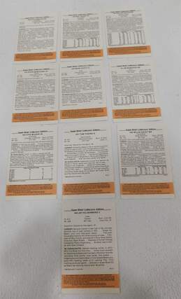 VTG 1986 McDonald's Chicago Bears Unscratched Orange Tab Super Bowl Cards Walter Payton McMahon alternative image
