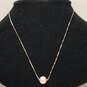 IW Peru 14K Rose Gold Pink FW Pearl Pendant Necklace 1.7g W/Tag image number 3