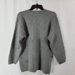Richard & Company Women Gray Wool Knit Sweater sz M alternative image