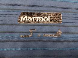 Marmot Unisex Blue Striped Button Up Shirt alternative image