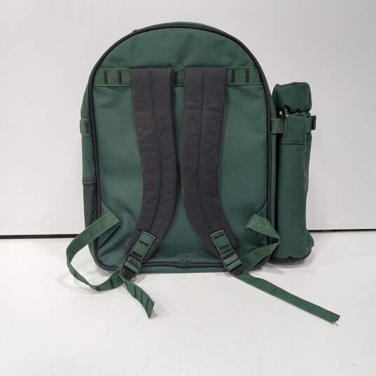 Green Picnic Backpack image number 2