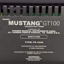 Fender Black Amplifier Mustang GT100 alternative image
