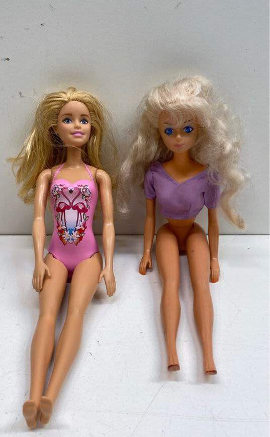 Bundle Lot Of 10 Dolls Barbie Mattel image number 2